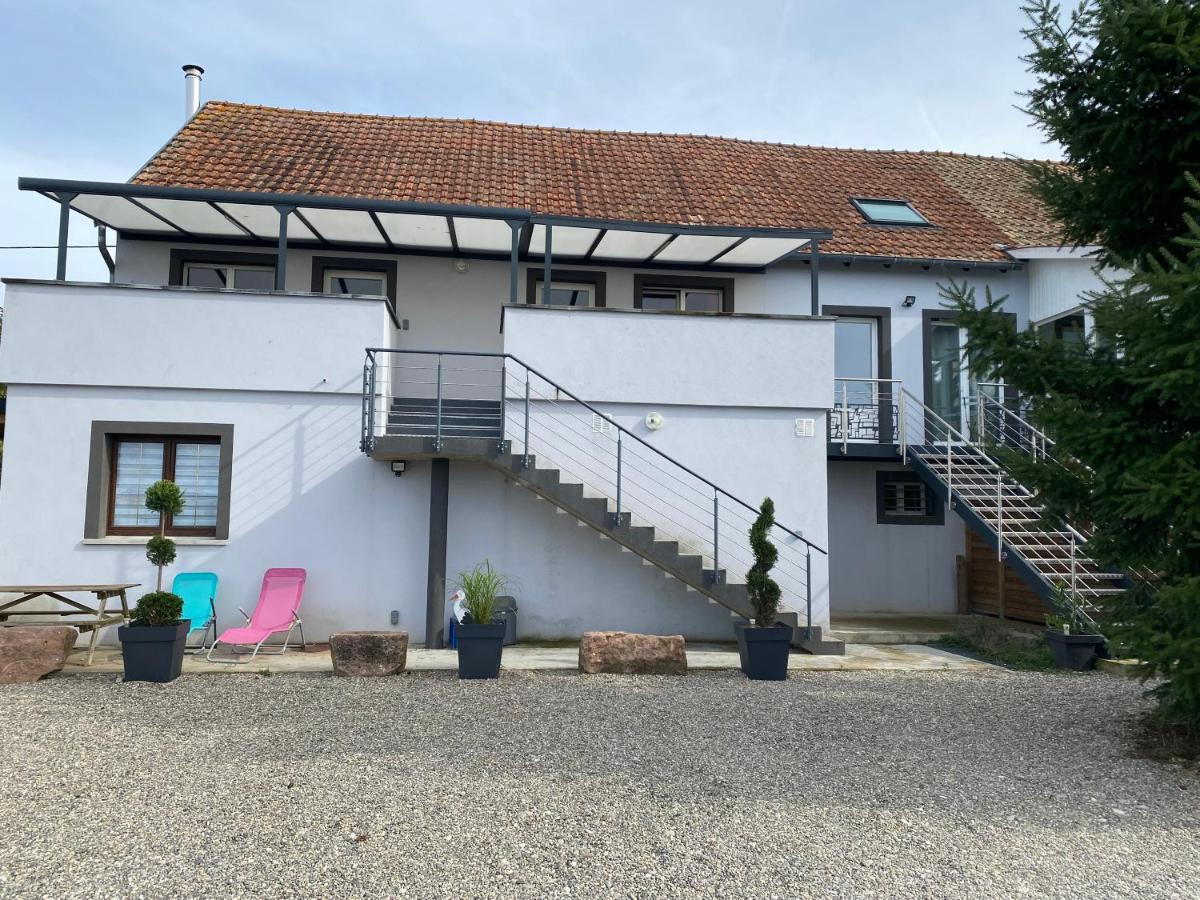 Gites Bretzel et Cigogne Munwiller Extérieur photo